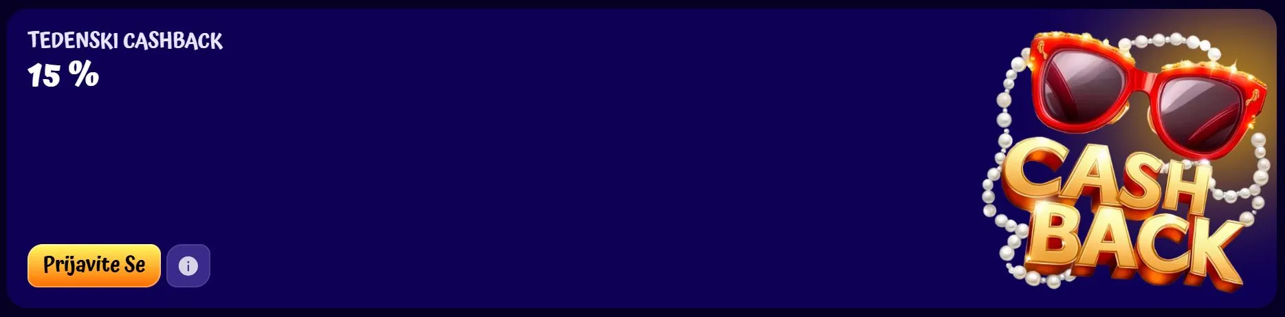 najboljši online casino Cashback bonus